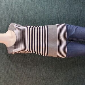 Kitty Rescue! Land's End Striped Tank Top